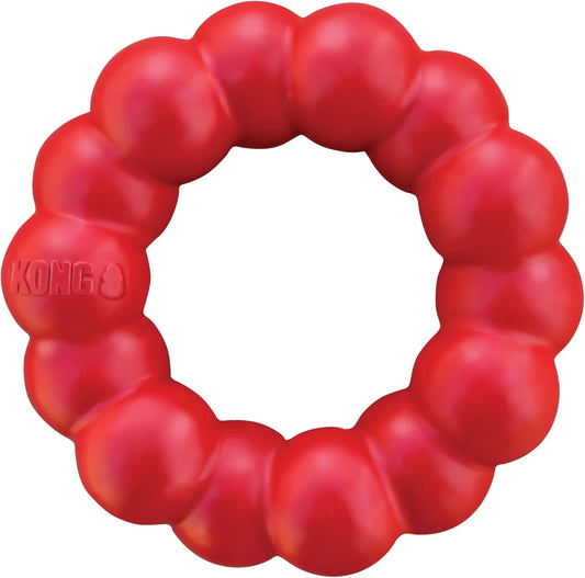 Ring, Natural Rubber Chew Toy for Dental Health, for Extra Large Dogs