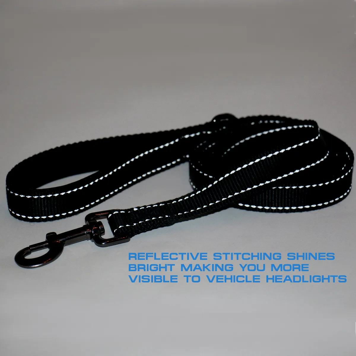 6 FT x 1" Wide Nylon Reflective Dog Leash