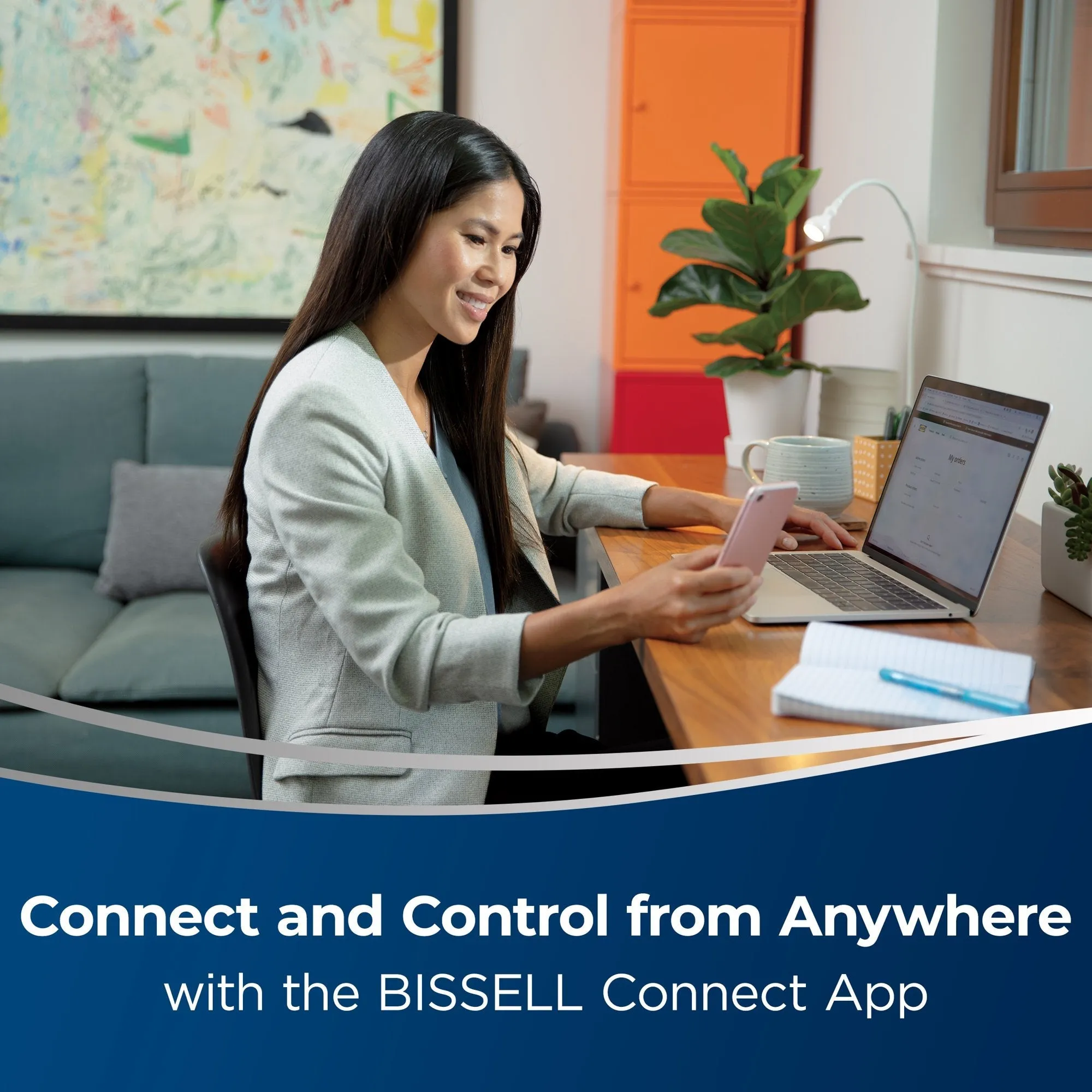 BISSELL SpinWave Wet, Dry Robotic Vacuum Cleaner
